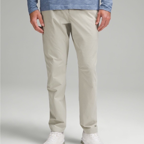 lululemon athletica Other - Lululemon Raw Linen Zeroed in Slim Pants